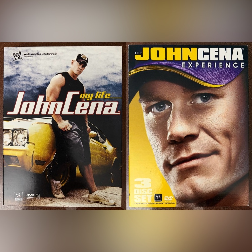 Bundle of WWE: The John Cena Experience and John Cena My Life DVDs